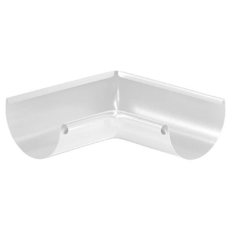 Внутренний угол желоба 90°, RR 20 мраморно-белый 125/90 купить в Нижнем Новгороде