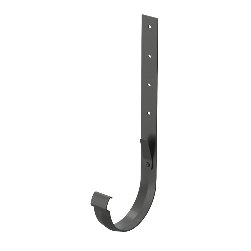 Металлический кронштейн для желоба Docke Lux, Графит купить в Нижнем Новгороде