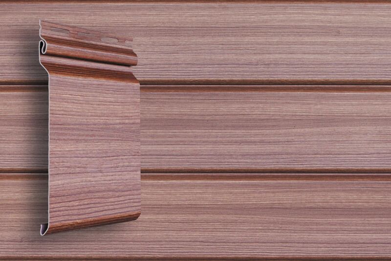 Сайдинг Grand Line, Natural-брус Tundra, Цвет Рябина купить в Нижнем Новгороде