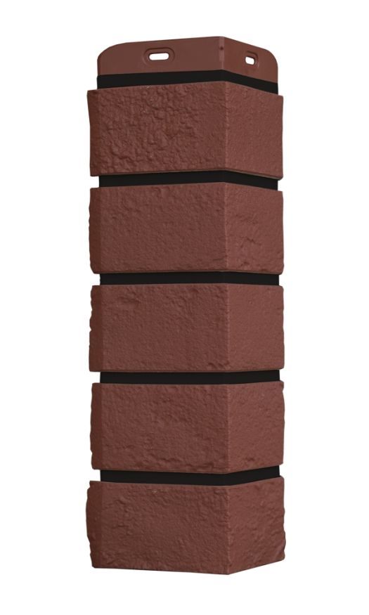 Угол наружный Grand Line, Состаренный кирпич Design Plus, Корица (Черный шов) купить в Нижнем Новгороде