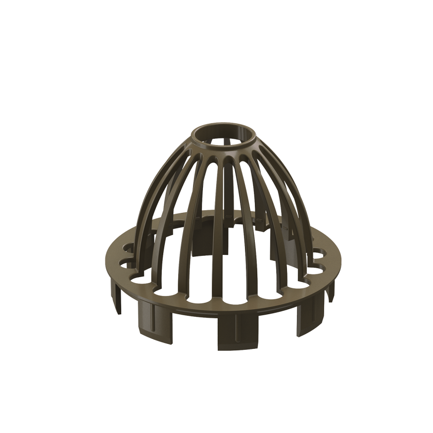 Сетка для защиты водостока Docke Premium, цвет Каштан купить в Нижнем Новгороде