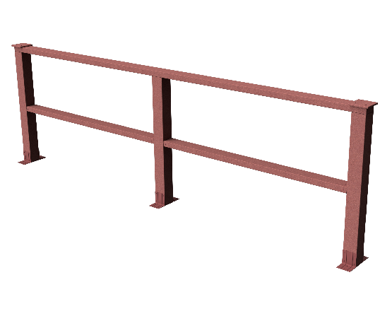 Декоративное ограждение ДПК GRINDERDECO Ковбойская изгородь из мербау купить в Нижнем Новгороде