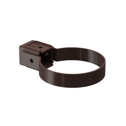 Универсальный хомут для водостока Docke Standard, цвет тёмно-коричневый.