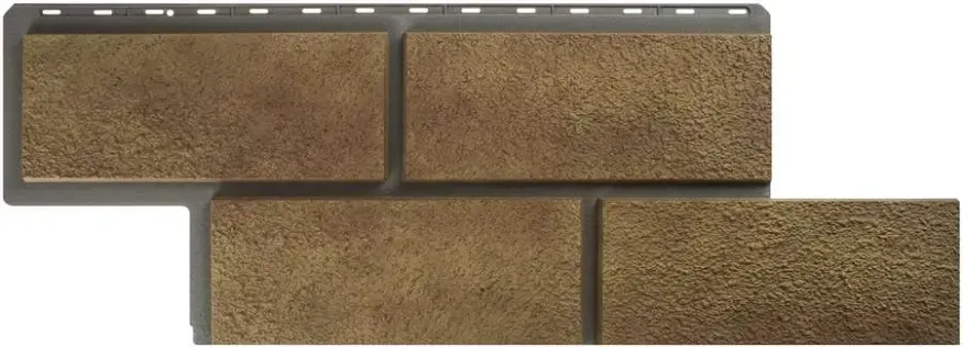 Фасадная панель Альта-Профиль Неаполитанский камень Бежевый купить в Нижнем Новгороде