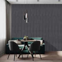 Стеновая панель 3D FineBer Серый ясень