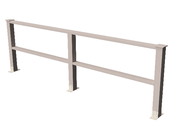 Декоративное ограждение из ДПК GRINDERDECO Ковбойская изгородь, выбеленный дуб купить в Нижнем Новгороде