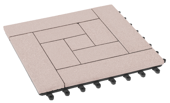 Модульный паркет ДПК GRINDERDECO Люкс 10 Светлый дуб купить в Нижнем Новгороде