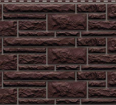 Фасадные панели Доломит, Брусчатка Доломит, Корица 3000 мм купить в Нижнем Новгороде