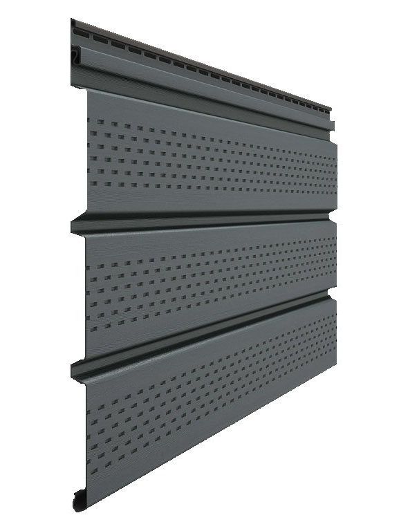 Софит Docke T4 с полной перфорацией Графит купить в Нижнем Новгороде
