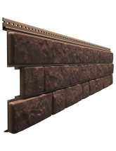 Виниловый сайдинг Docke, Bergart, Кедровый орех