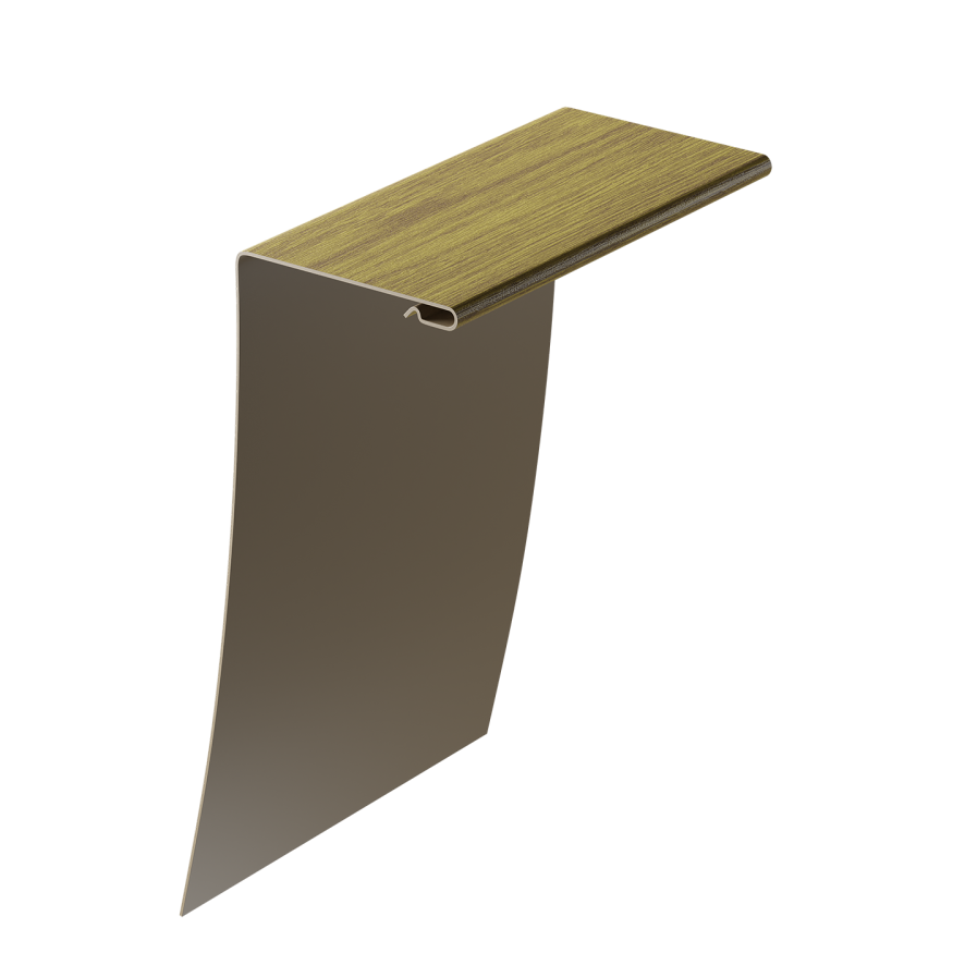 Универсальный профиль для окон Docke 89/254 мм, цвет Миндаль. купить в Нижнем Новгороде