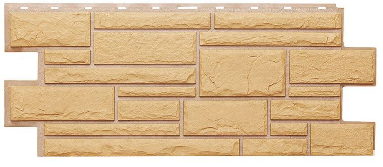 Фасадная панель Т-Сайдинг, Дикий Камень Бежевый купить в Нижнем Новгороде