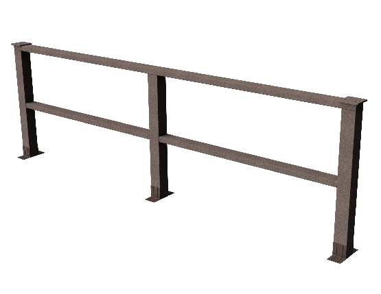 Декоративное ограждение ДПК GRINDERDECO Венецианская изгородь венге купить в Нижнем Новгороде