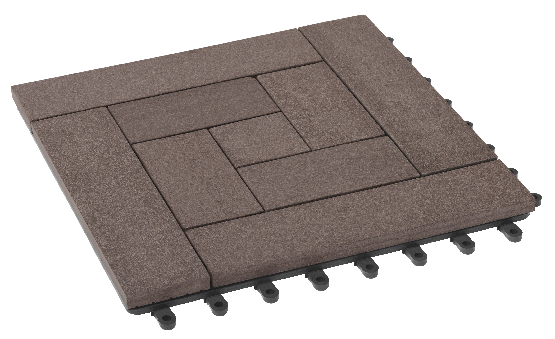 Модульный паркет ДПК GRINDERDECO Люкс 10 Цвет Венге купить в Нижнем Новгороде