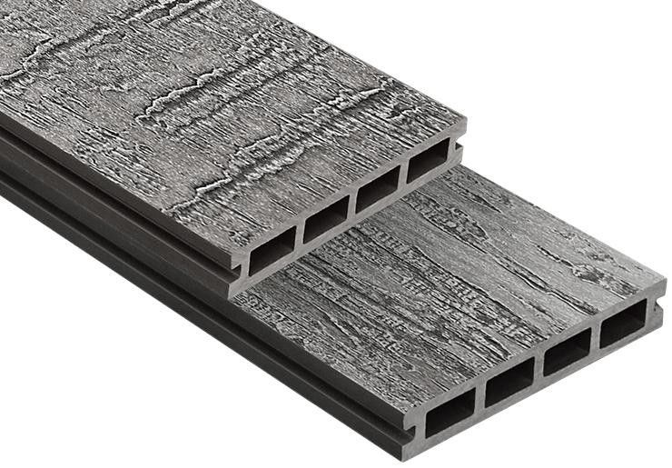 Террасная доска ДПК Outdoor 3D VIRGINIA/COLORADO в темно-сером цвете. купить в Нижнем Новгороде