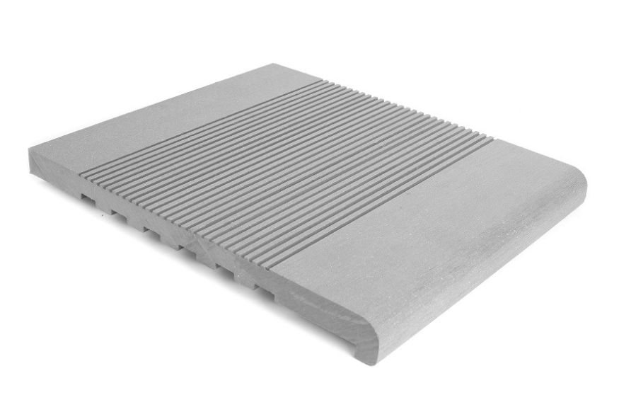 Ступень из ДПК Aй-Текпласт, серого цвета. купить в Нижнем Новгороде