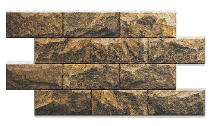 Фасадная термопанель Доломит Дагестанский камень, Тигровый глаз купить в Нижнем Новгороде