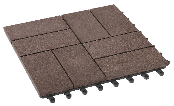 Модульный паркет ДПК GRINDERDECO Люкс 9 Цвет Шоколад купить в Нижнем Новгороде