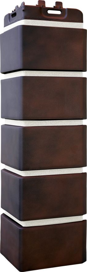 Угол наружный Grand Line, Клинкерный кирпич Design Plus, Кофе с белым швом купить в Нижнем Новгороде