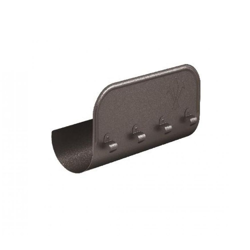 Ограничитель перелива прямой Aquasystem RR 32, тёмно-коричневый матовый 125/90 купить в Нижнем Новгороде