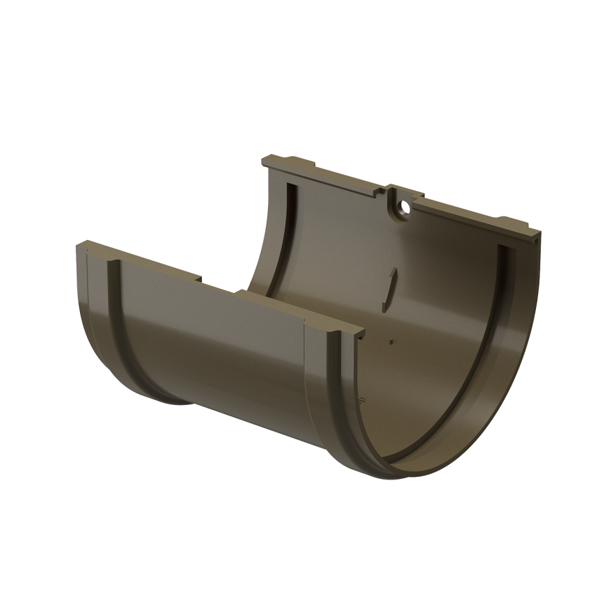 Соединитель желобов Docke Premium, оттенок Каштан купить в Нижнем Новгороде