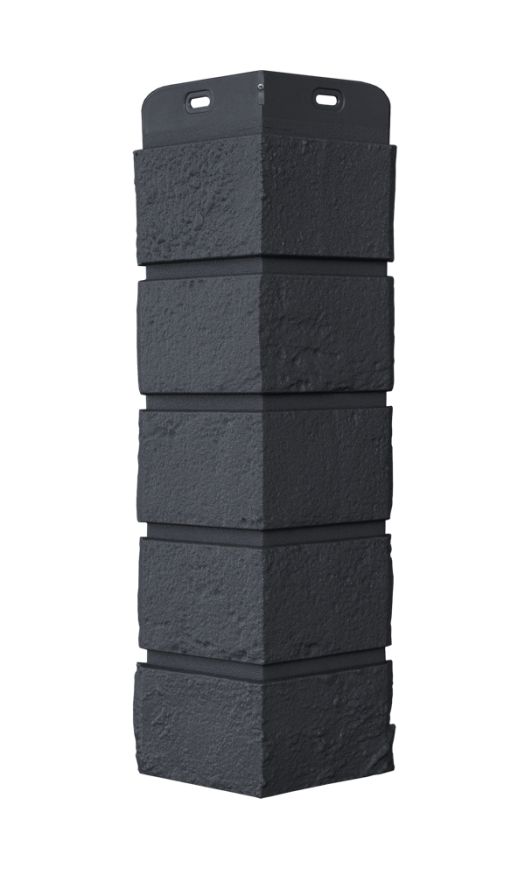 Угол наружный Grand Line, Состаренный кирпич Classic, Графит купить в Нижнем Новгороде