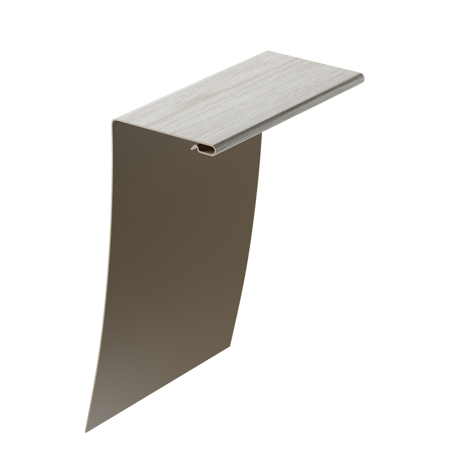 Универсальный профиль для окон 89/254 мм Docke, оттенок Канадская береза. купить в Нижнем Новгороде