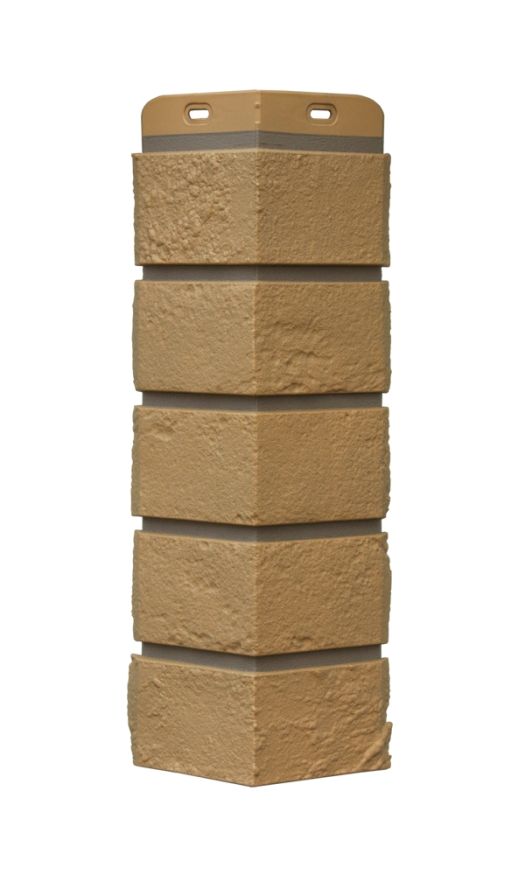 Угол наружный Grand Line, Состаренный кирпич Design Plus, Солома (Темно-бежевый шов) купить в Нижнем Новгороде