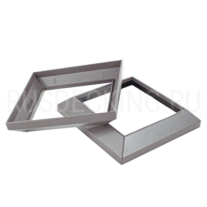 Рамка столба ограждения RusDecking Unodeck Серый купить в Нижнем Новгороде