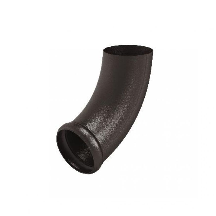 Отвод трубы декоративный Aquasystem RR 32, тёмно-коричневый матовый, 125/90 купить в Нижнем Новгороде