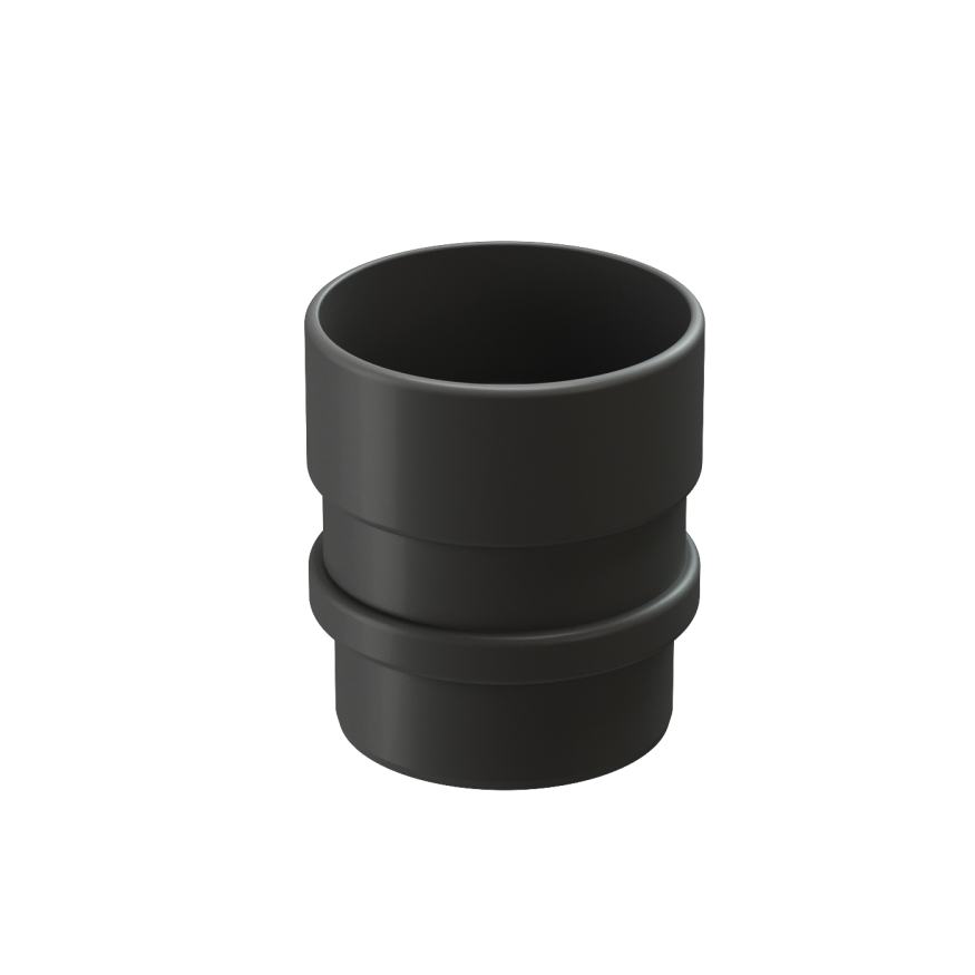 Муфта соединительная для водостока Docke Lux, Графит купить в Нижнем Новгороде
