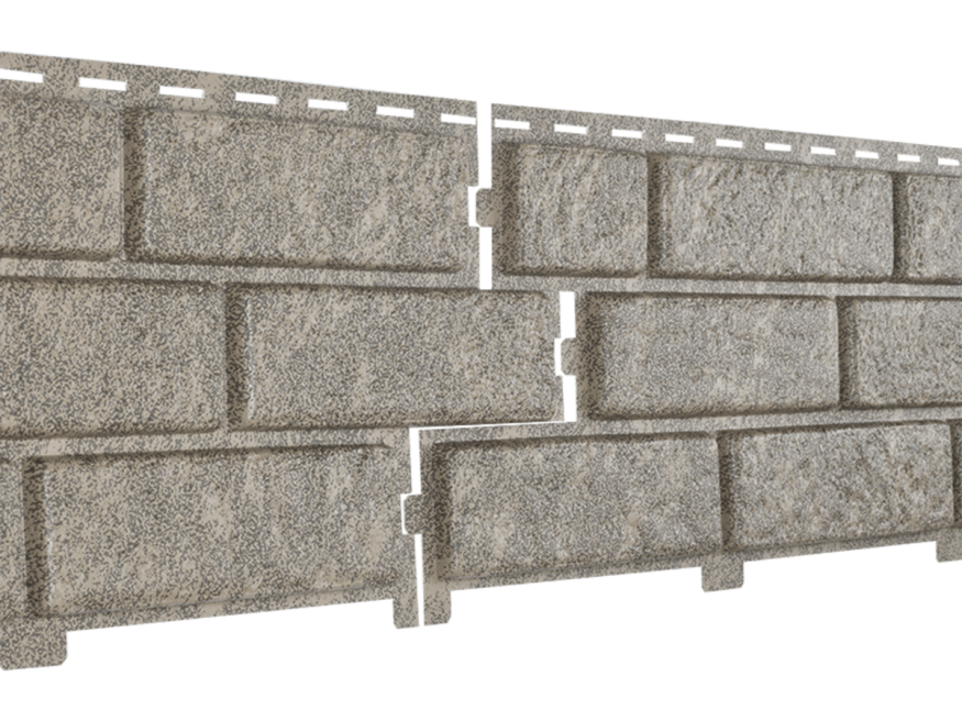 Фасадные панели Ю-Пласт, Стоун Хаус Кирпич, Бежевый купить в Нижнем Новгороде