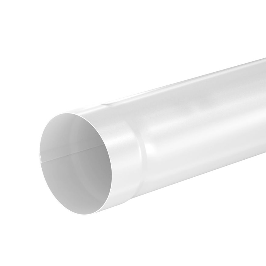 Труба водосточная 3000мм Aquasystem, RAL 9003 Белый 125/90 купить в Нижнем Новгороде