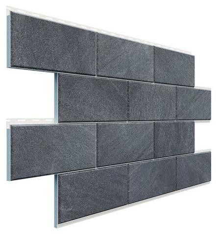 Фасадная термопанель Доломит Дагестанский камень, Графит купить в Нижнем Новгороде