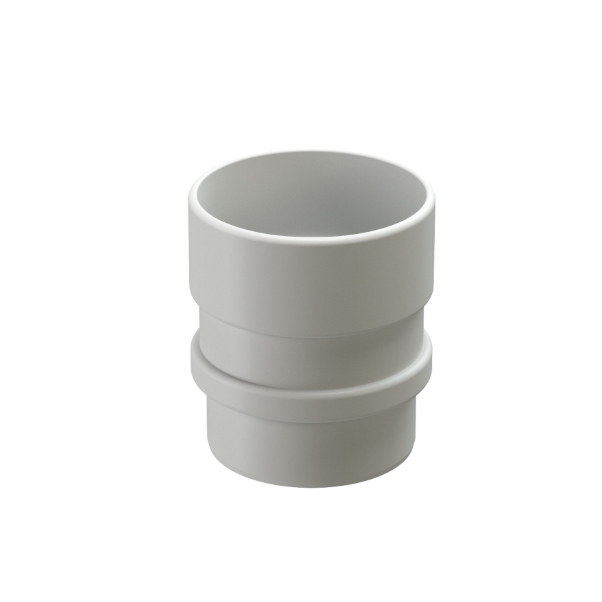 Муфта соединительная для водостока Docke Lux, Пломбир купить в Нижнем Новгороде