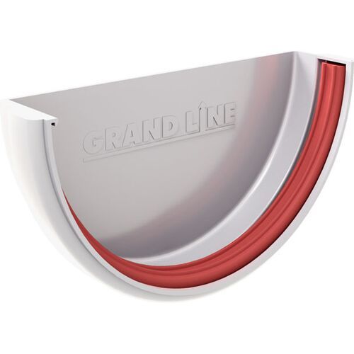 Заглушка для желоба Grand Line, белого цвета. купить в Нижнем Новгороде