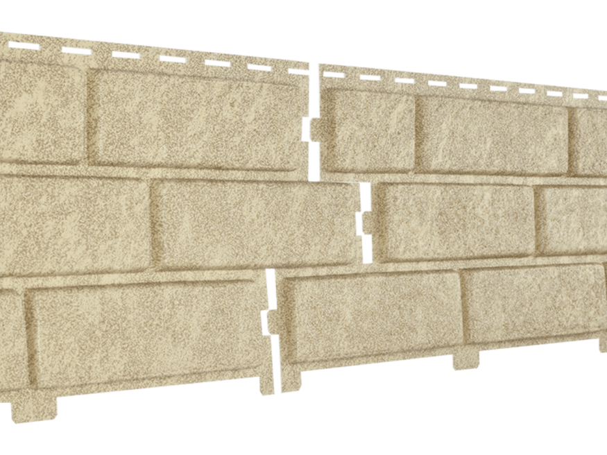 Фасадные панели Ю-Пласт, Стоун Хаус Кирпич, Песочный купить в Нижнем Новгороде