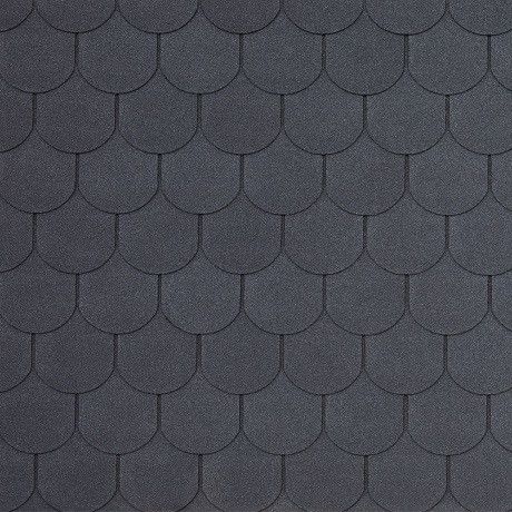 Гибкая черепица Tegola ASSISI ardesia 468 купить в Нижнем Новгороде