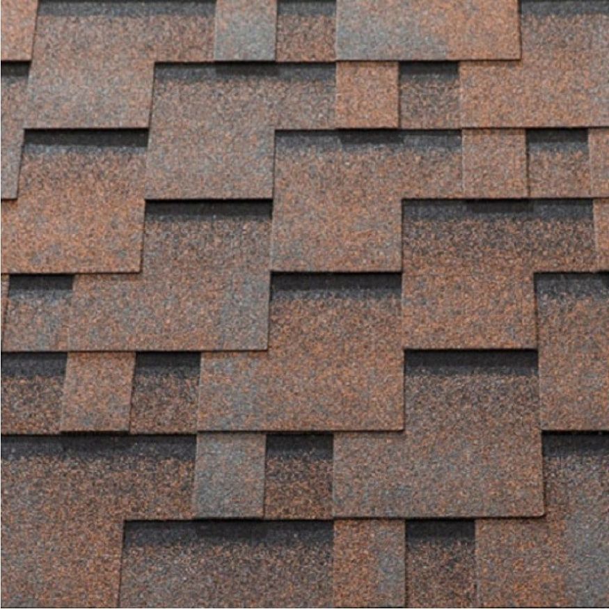 Гибкая кровля KATEPAL серия ROCKY медного цвета. купить в Нижнем Новгороде