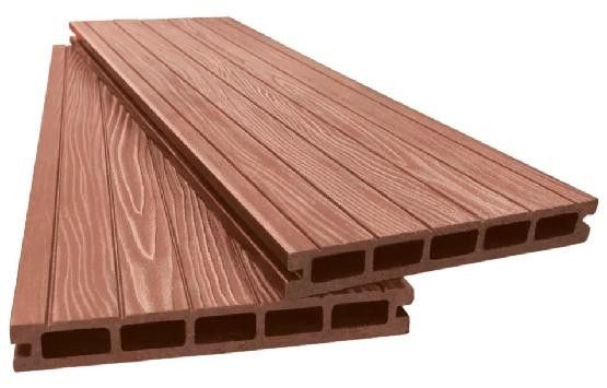 Террасная доска ДПК 3D Ай-Техплас 160х22 терракотового цвета купить в Нижнем Новгороде