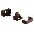 Комплект крепления перил прямое RusDecking Unodeck Венге купить в Нижнем Новгороде