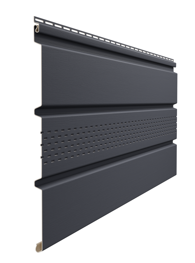 Софит Docke T4 с центральной перфорацией Графит купить в Нижнем Новгороде