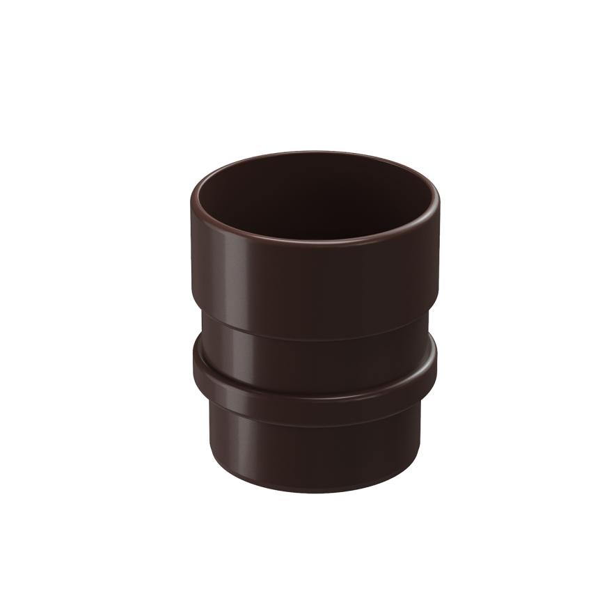 Муфта соединительная для водостока Docke Lux, Шоколад купить в Нижнем Новгороде