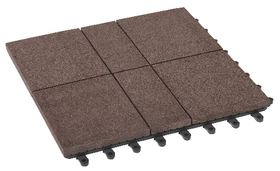 Модульный паркет ДПК GRINDERDECO Люкс 8 в цвете Шоколад купить в Нижнем Новгороде