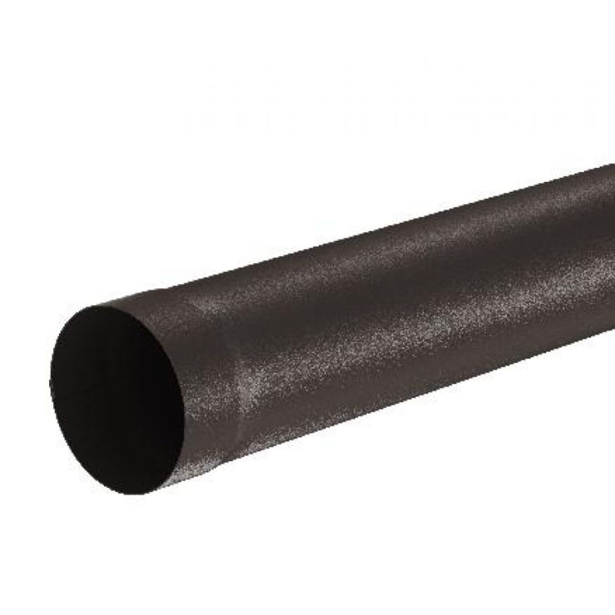 Водосточная труба Aquasystem RR 32, тёмно-коричневая матовая, 1.00 м, 150/100. купить в Нижнем Новгороде