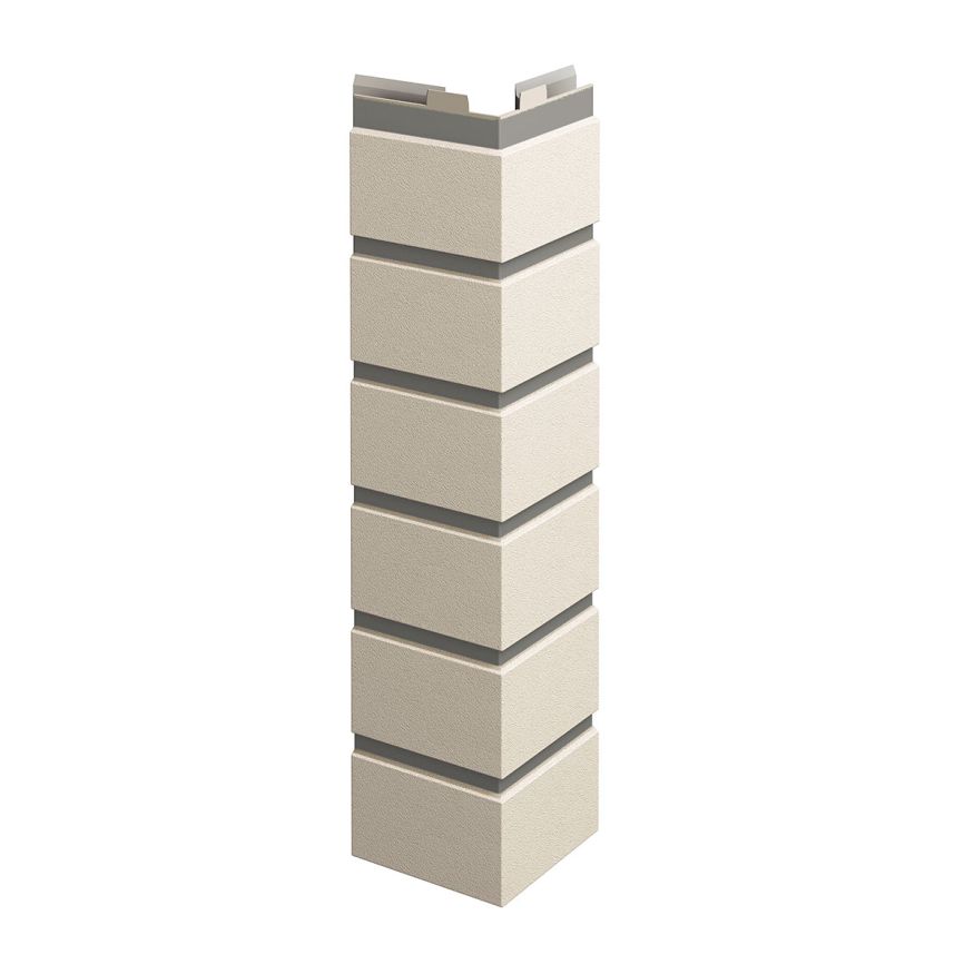 Угол наружный ТЕХНОНИКОЛЬ Оптима Клинкер, Слоновая кость купить в Нижнем Новгороде