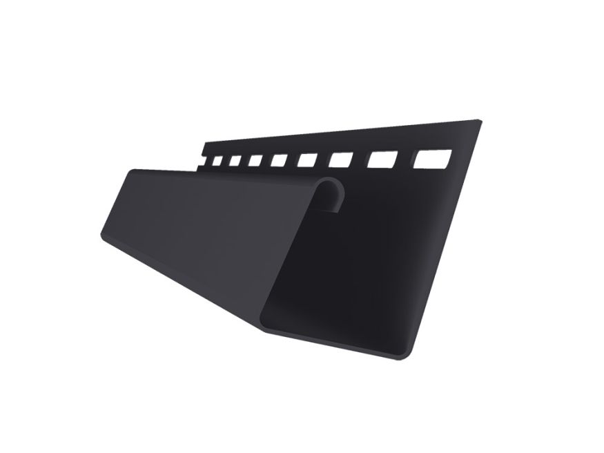 Универсальный J-Профиль Grand Line (Я Фасад) в цвете Графит купить в Нижнем Новгороде