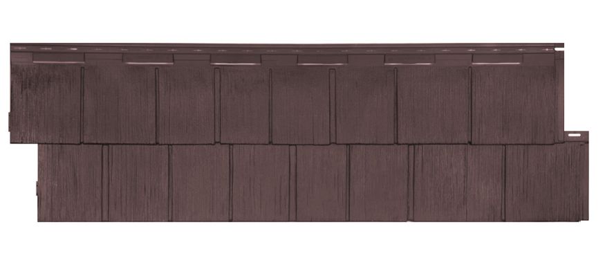 Фасадная панель T-Сайдинг, Щепа Пихта ЭКО-1 Браун купить в Нижнем Новгороде