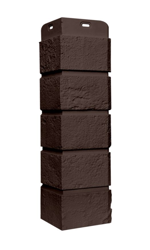 Угол наружный Grand Line, Состаренный кирпич Classic, Шоколадный купить в Нижнем Новгороде