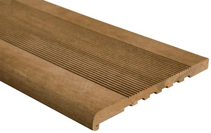 Ступень из ДПК Outdoor Havana/Вельвет, полнотелая дубовая купить в Нижнем Новгороде